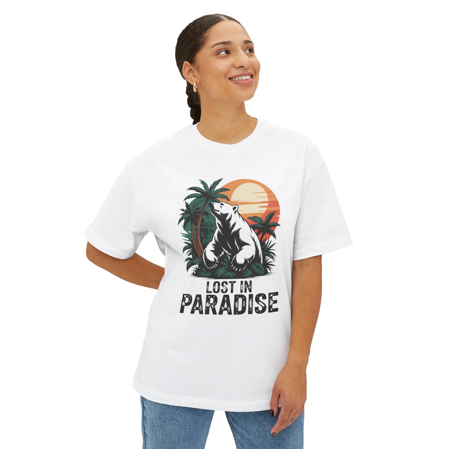 Lost in Paradise Part II Unisex Oversize Tee