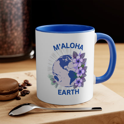 Wake up M'Aloha Eart Globus Mug