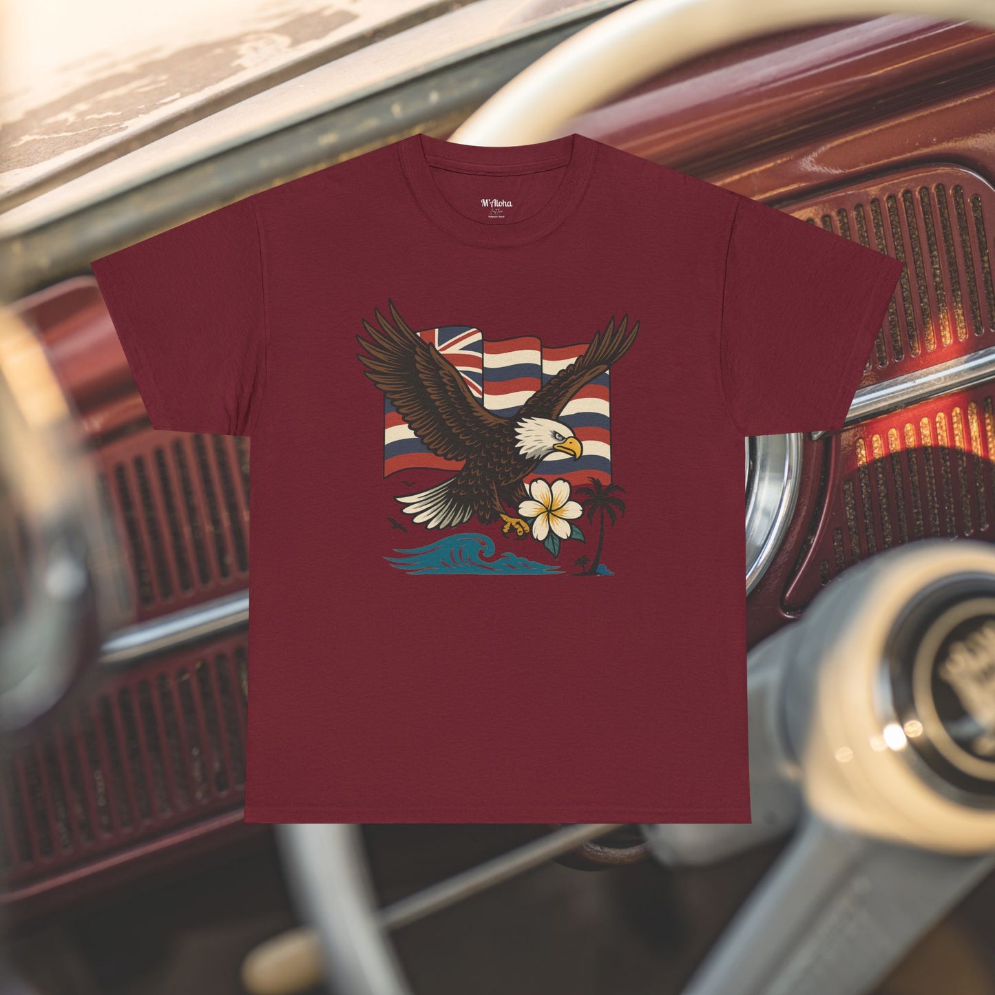 M'Aloha Eagle - Men's T-Shirt