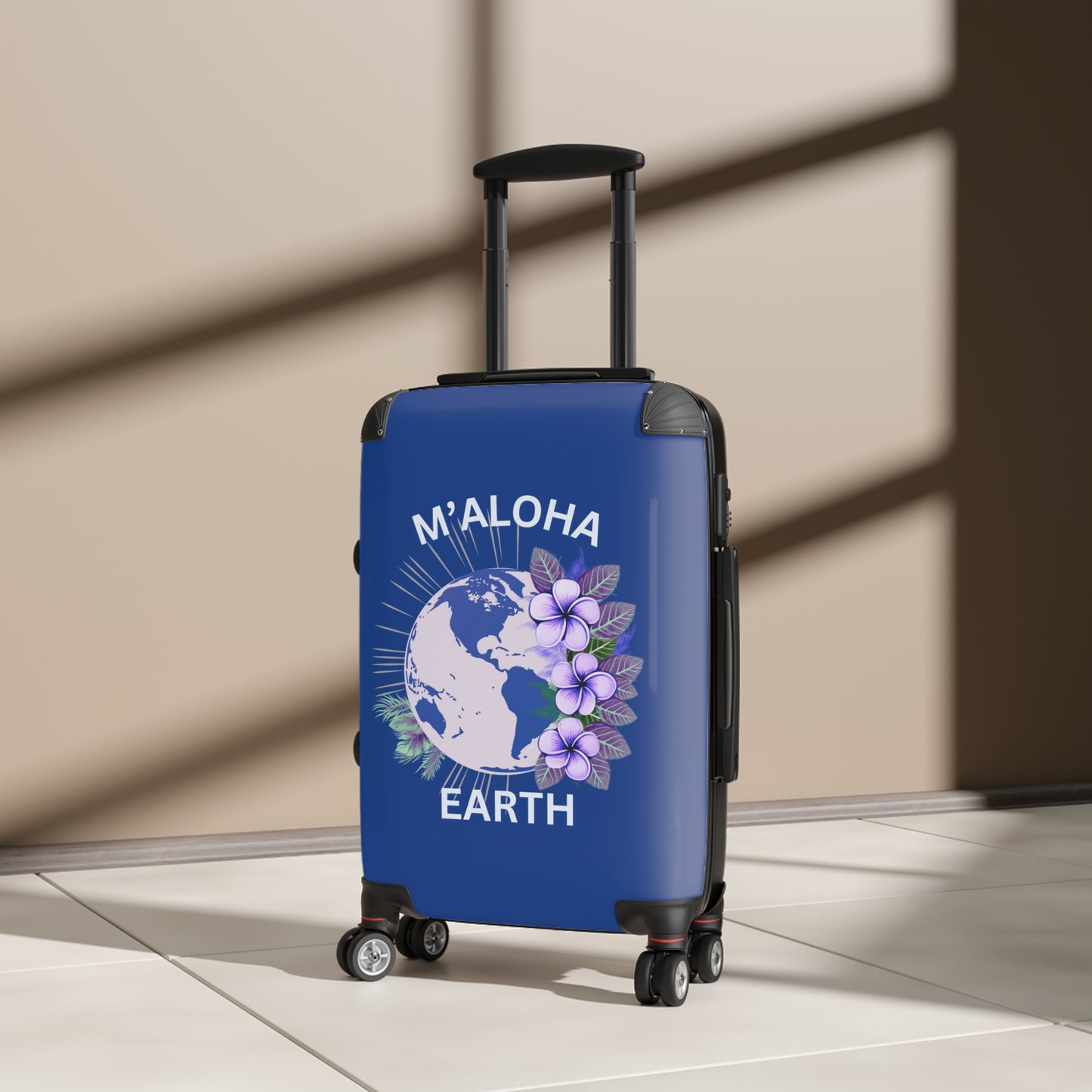 M'Aloha Earth blue Suitcase