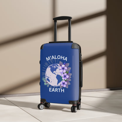M'Aloha Earth blue Suitcase