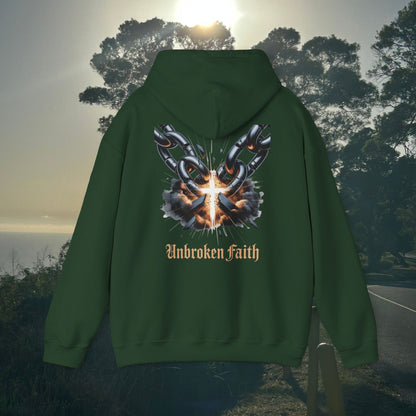 Unbroken Faith- Unisex Hoodie