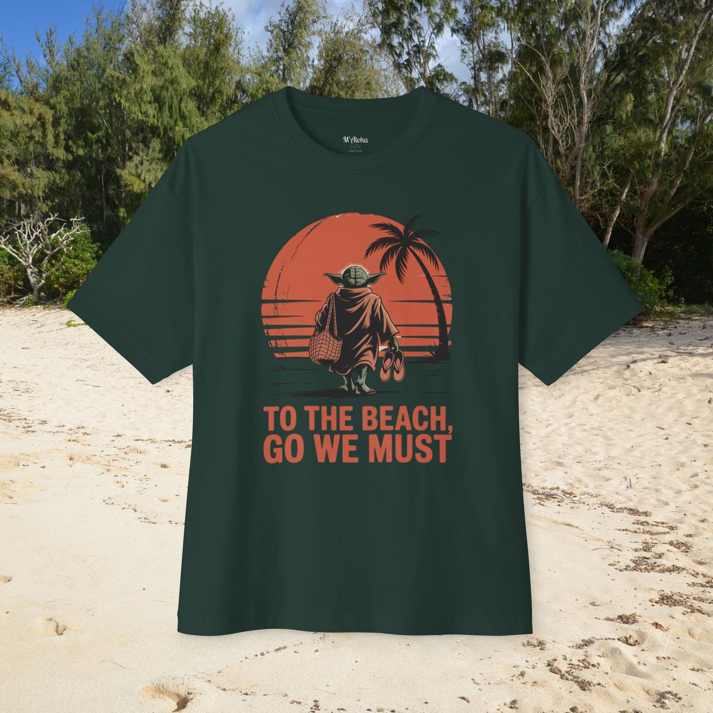 Beach go we Must Unisex Oversize Tee