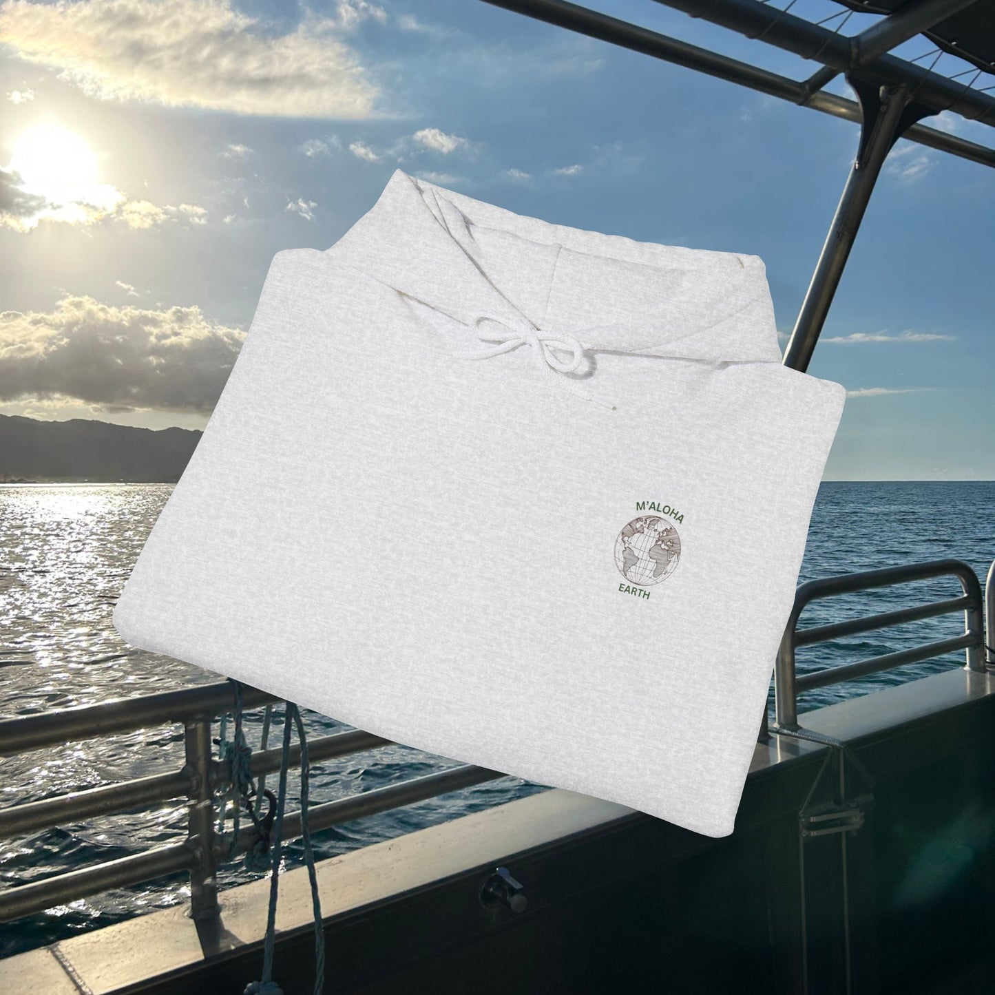 M'Aloha Earth - Compass Men's Hoodie