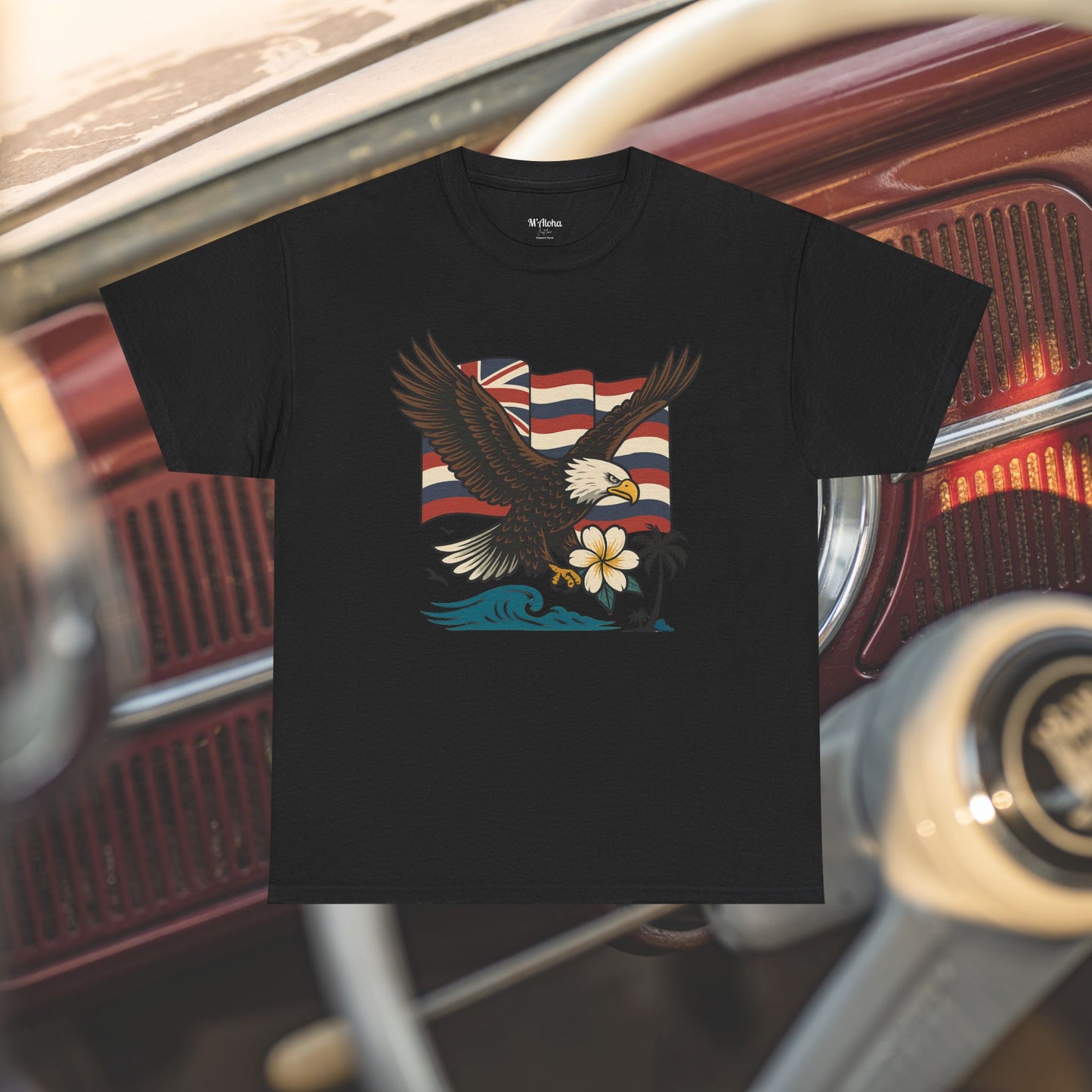 M'Aloha Eagle - Men's T-Shirt