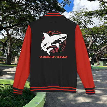 M'Aloha Shark Letterman Jacket
