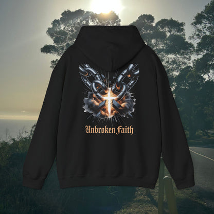Unbroken Faith- Unisex Hoodie