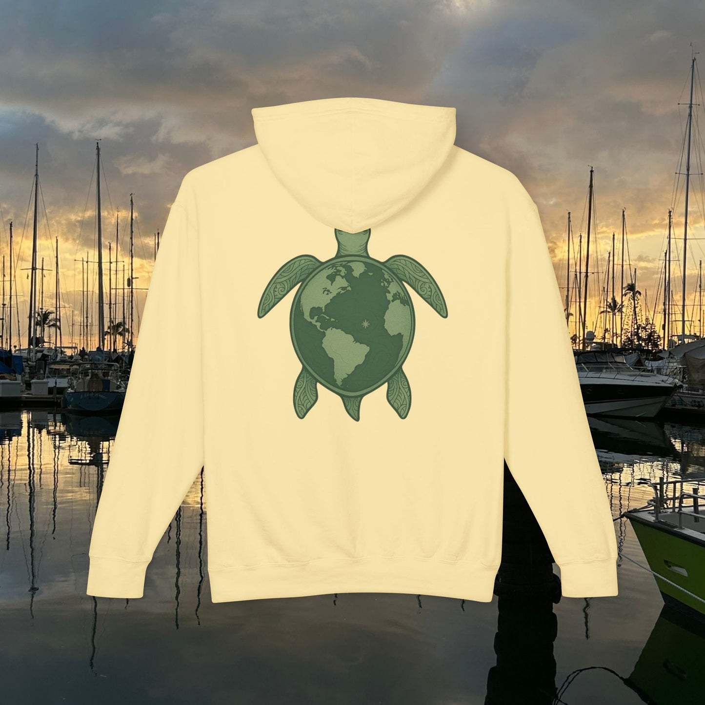 M'Aloha Earth - Turtle Men Hoodie