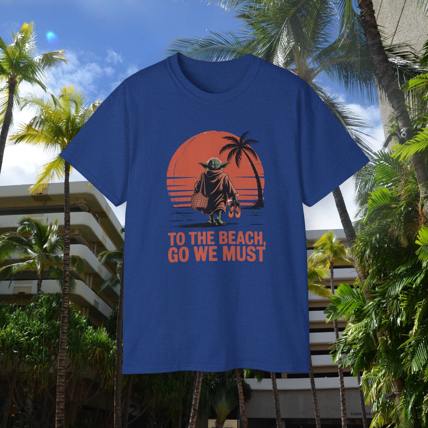 Beach go we must Unisex Tee