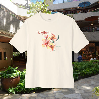 Cozy Flower Oversize Woman T-Shirt
