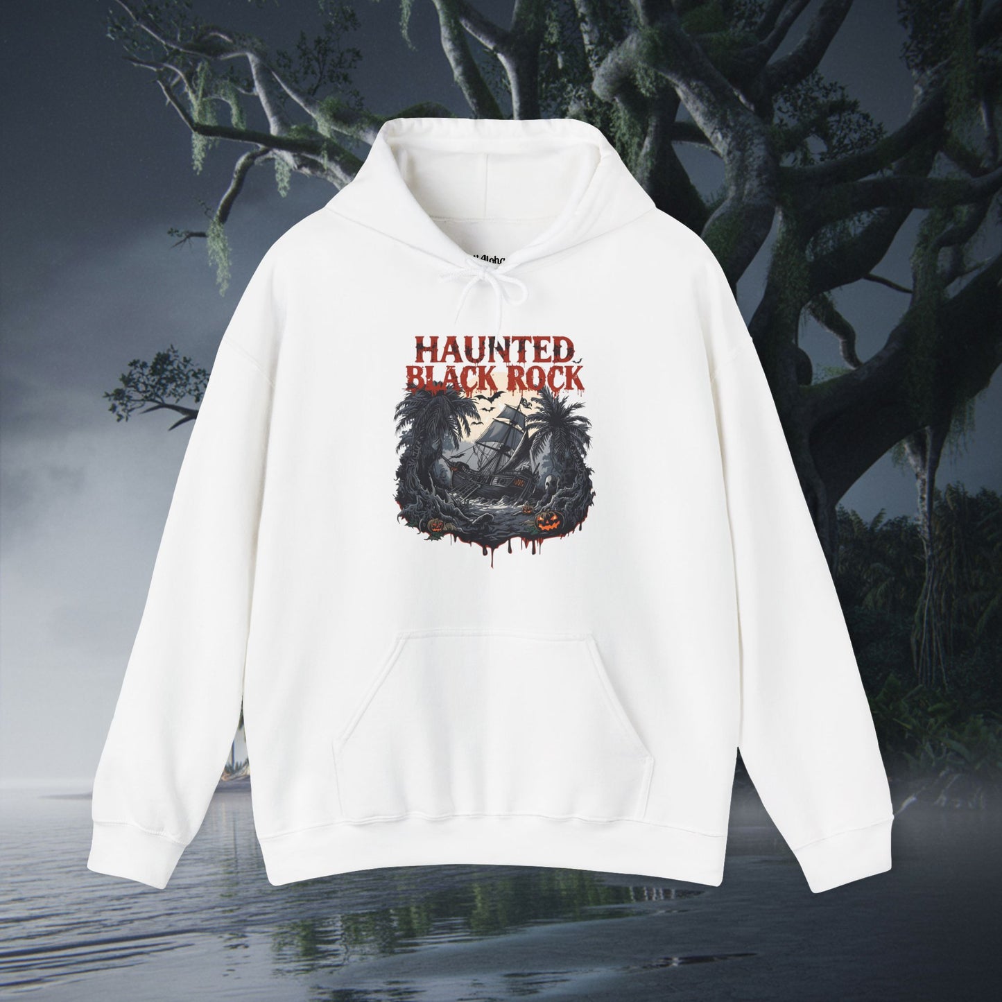 Haunted Black Rock Hoodie