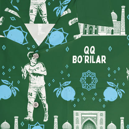 Hawaiian Worldcup Shirt Uzbekistan