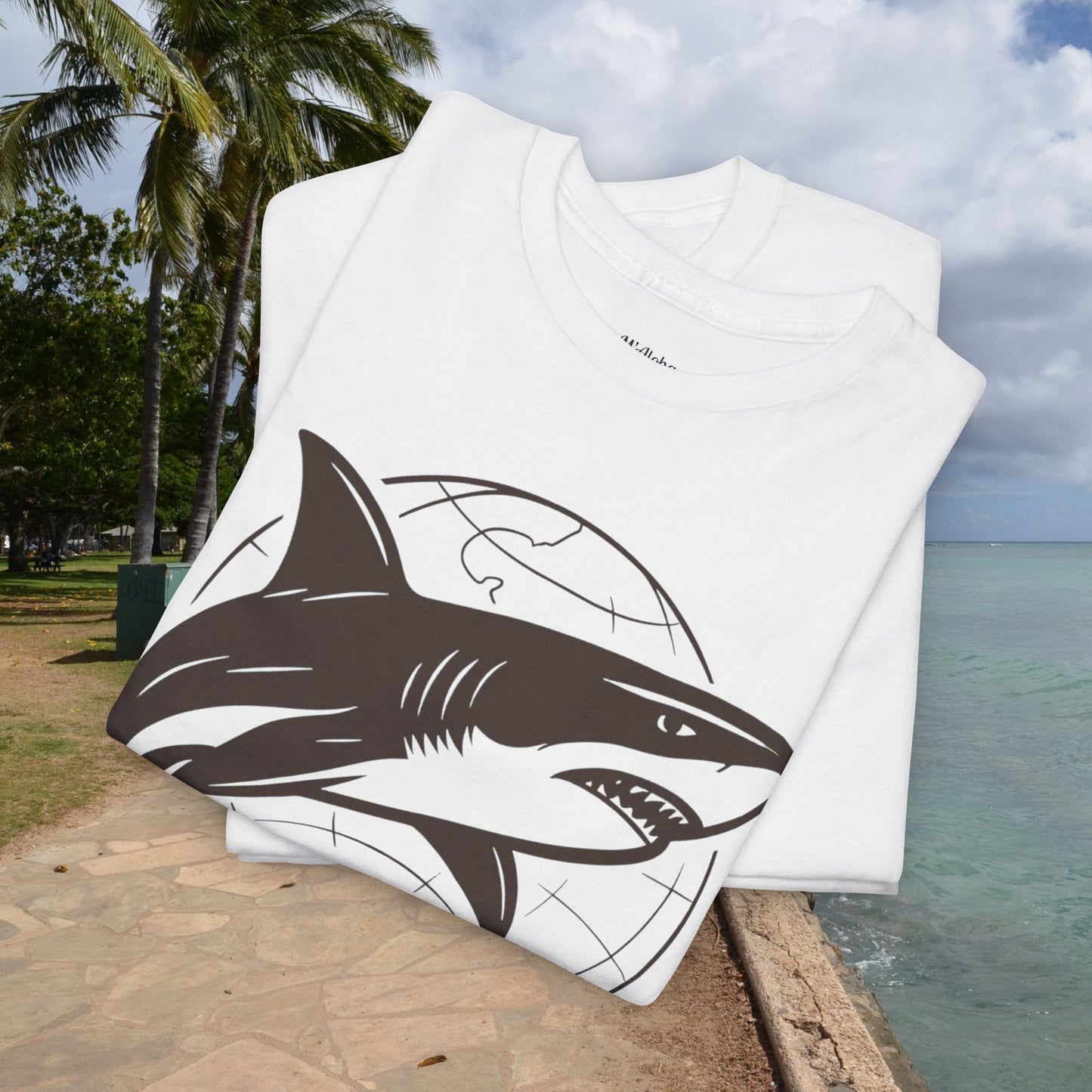 M'Aloha Earth - Shark Men's T-Shirt