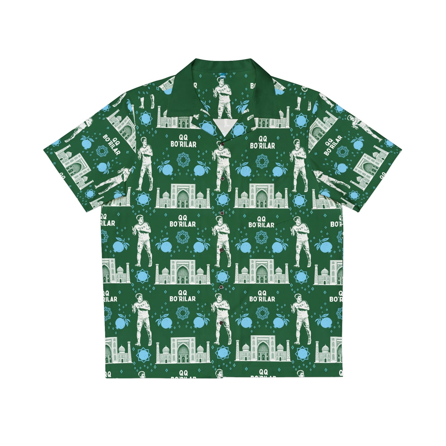 Hawaiian Worldcup Shirt Uzbekistan