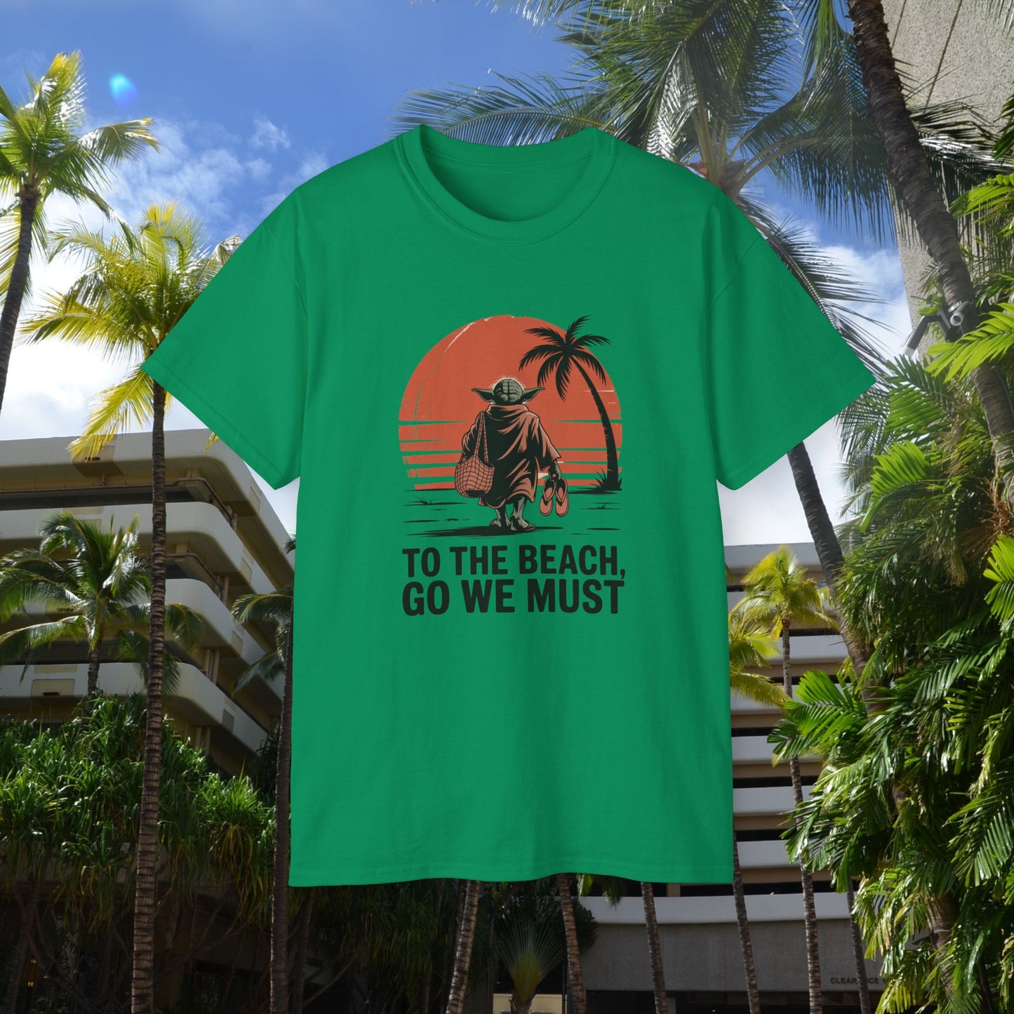 Beach go we must Unisex Tee