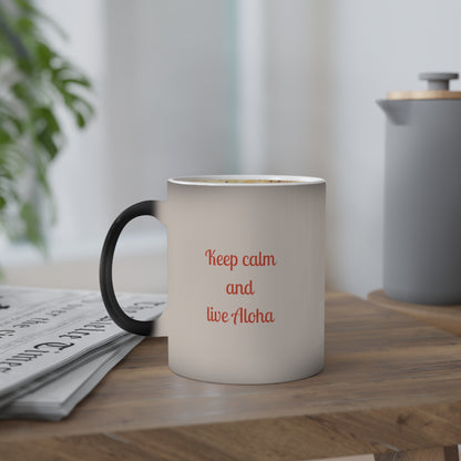 M'Aloha Earth Magic- Color-Changing Mug, 11oz