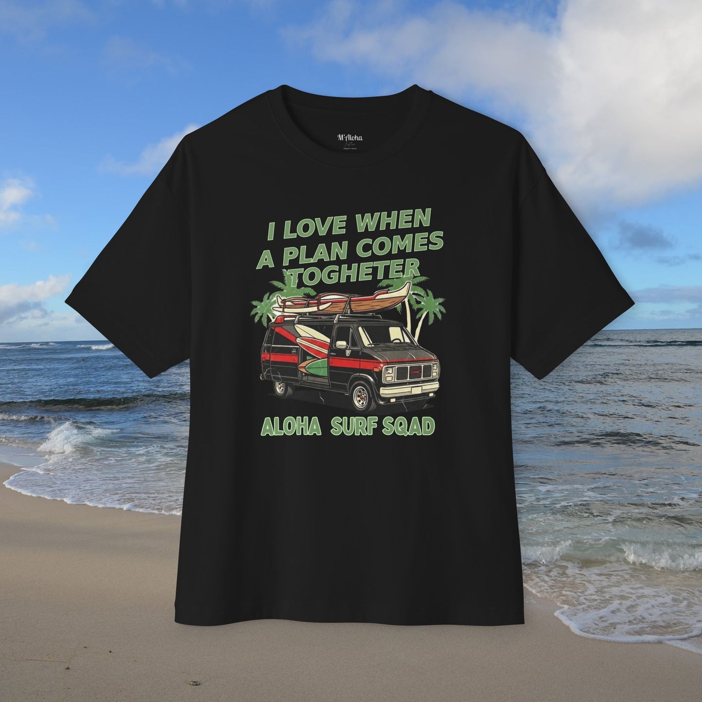 Aloha Surf Sqad -  Unisex Oversize Tee