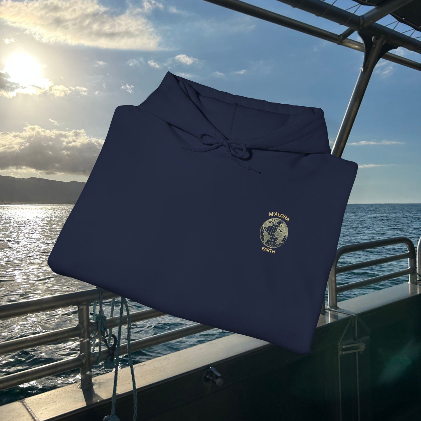 M'Aloha Earth - Compass Men's Hoodie