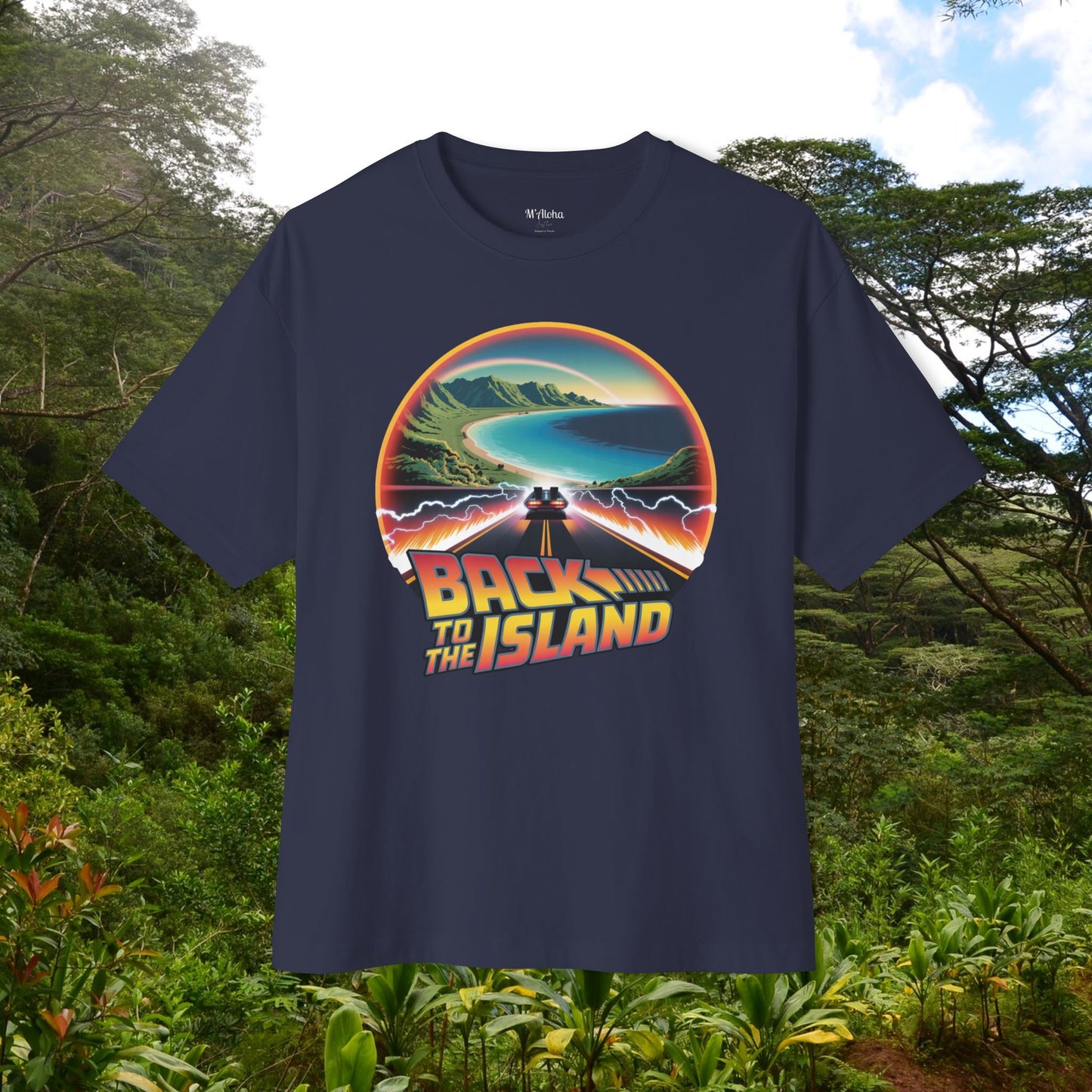 Back to the Island - Unisex Oversized Tee