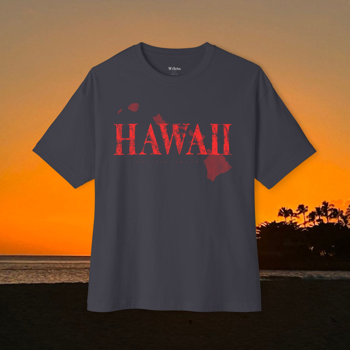 I ♥ Hawaii – Unisex Oversized Tee