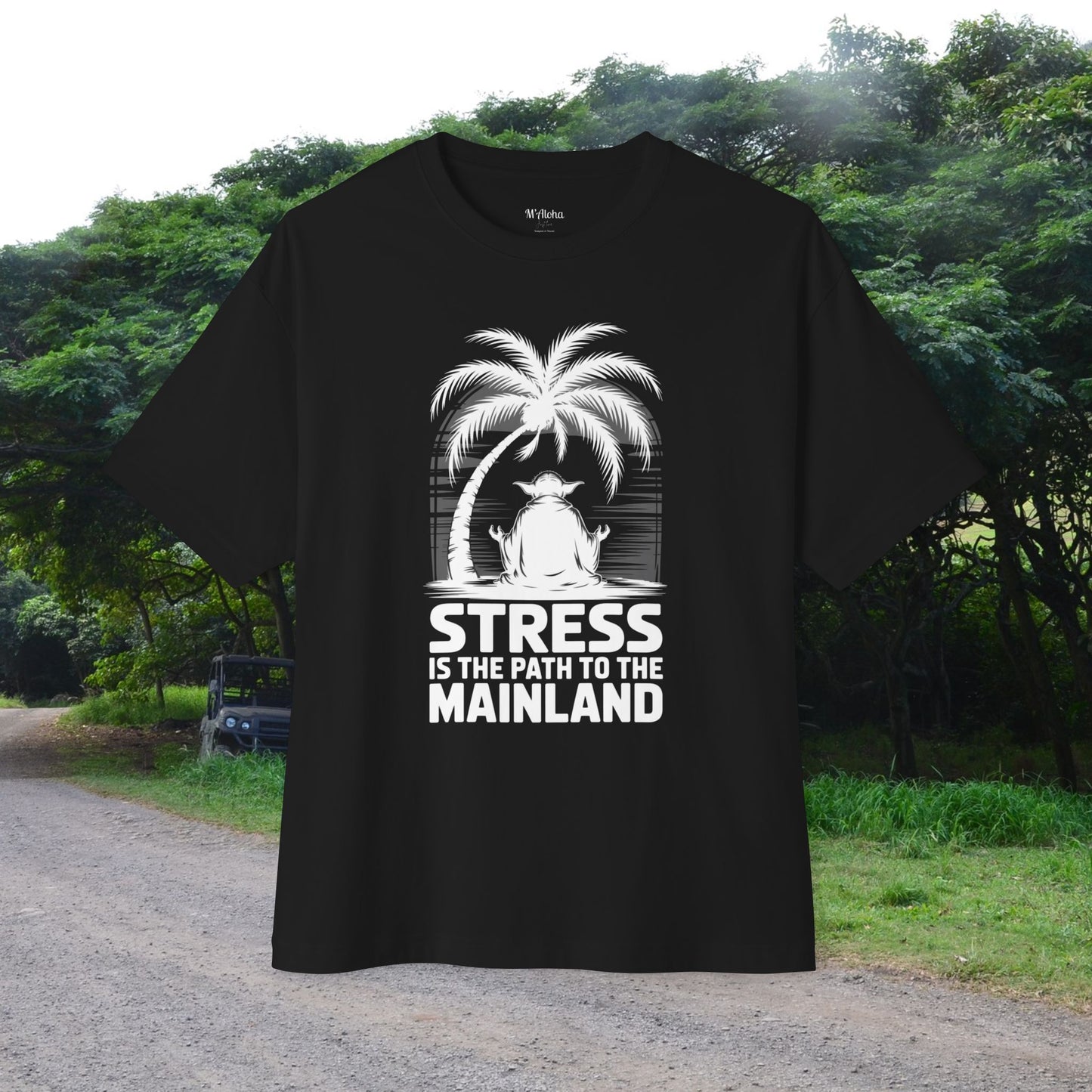 Path to the Mainland Unisex Oversize Tee