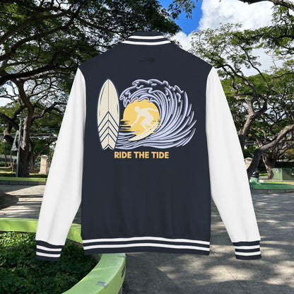 M'Aloha Surfer Letterman Jacket