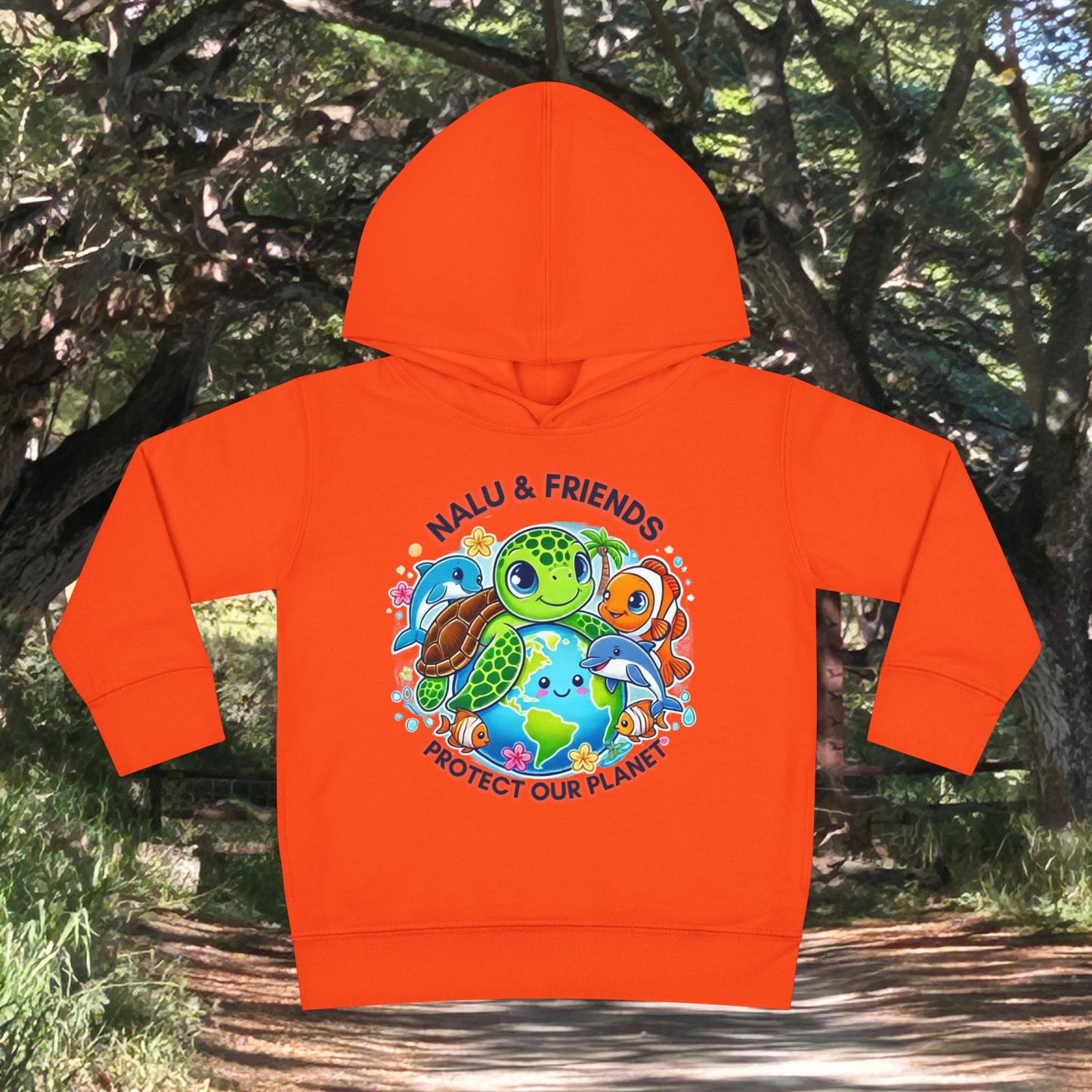 Toddler Fleece Hoodie - Nalu and Friends