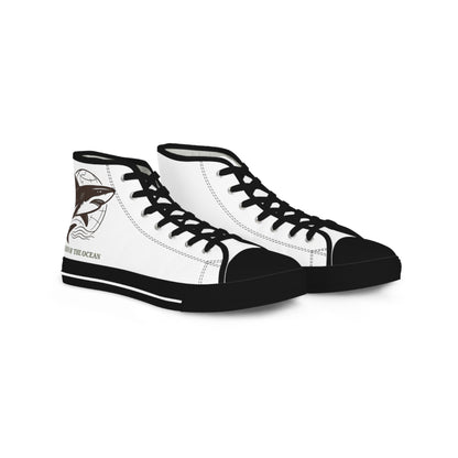 Black Shark Men's High Top Sneakers