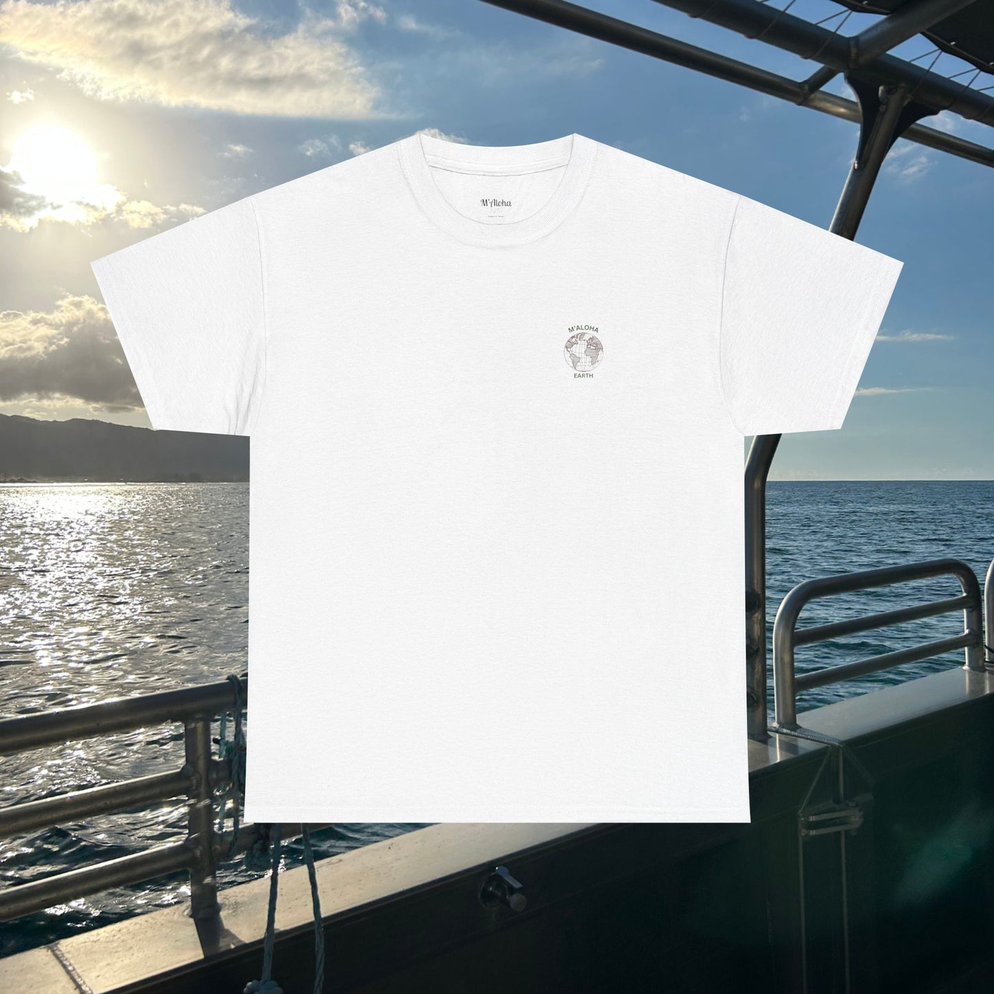 M'Aloha Earth - Compass Men's T-Shirt