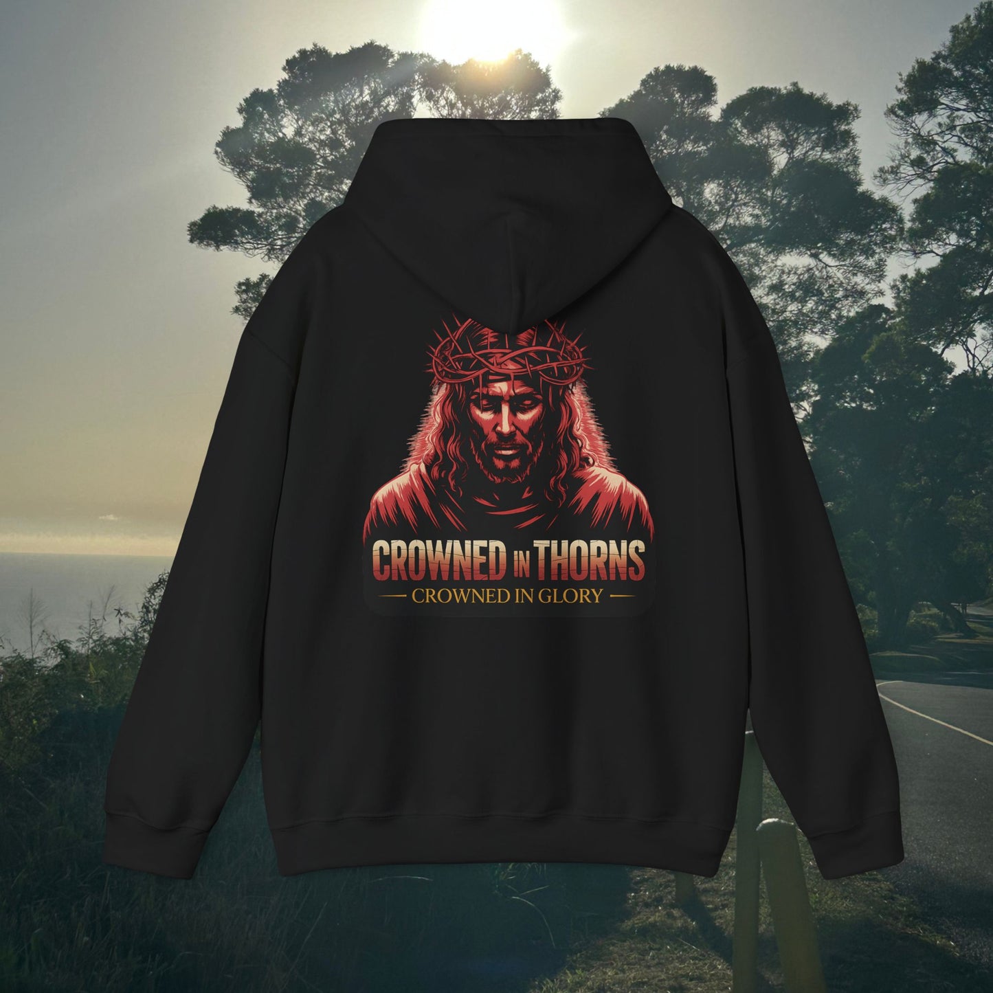 Crowned in Thorns- Unisex Hoodie