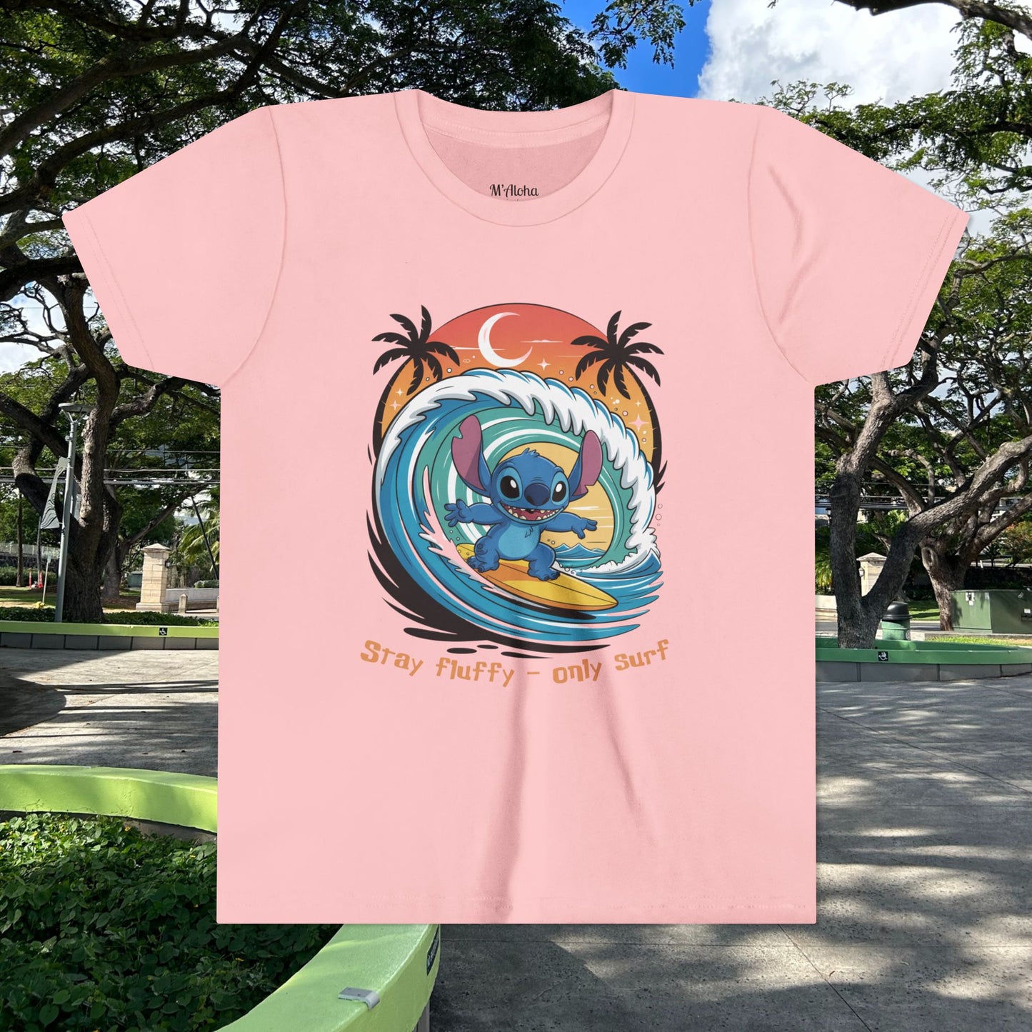 Stay fluffy - only surf - Youth Tee