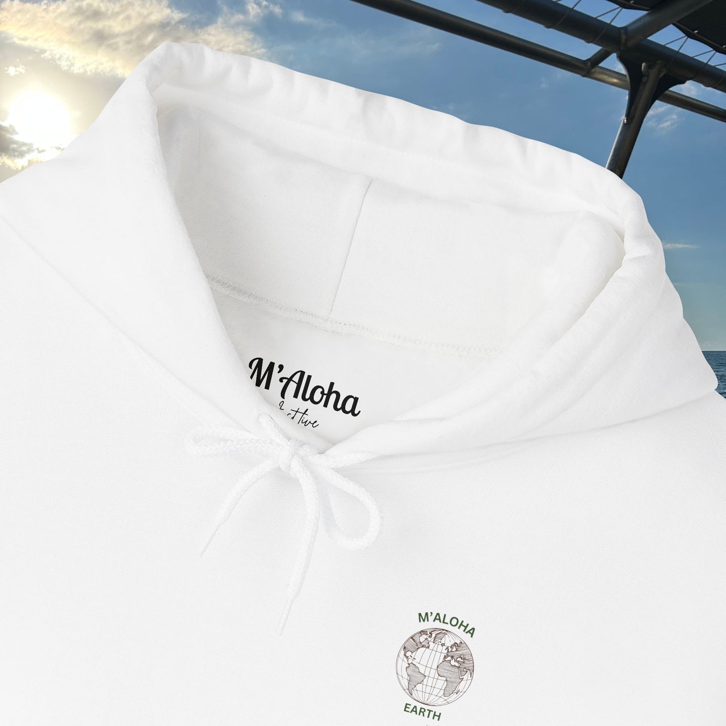 M'Aloha Earth - Compass Men's Hoodie