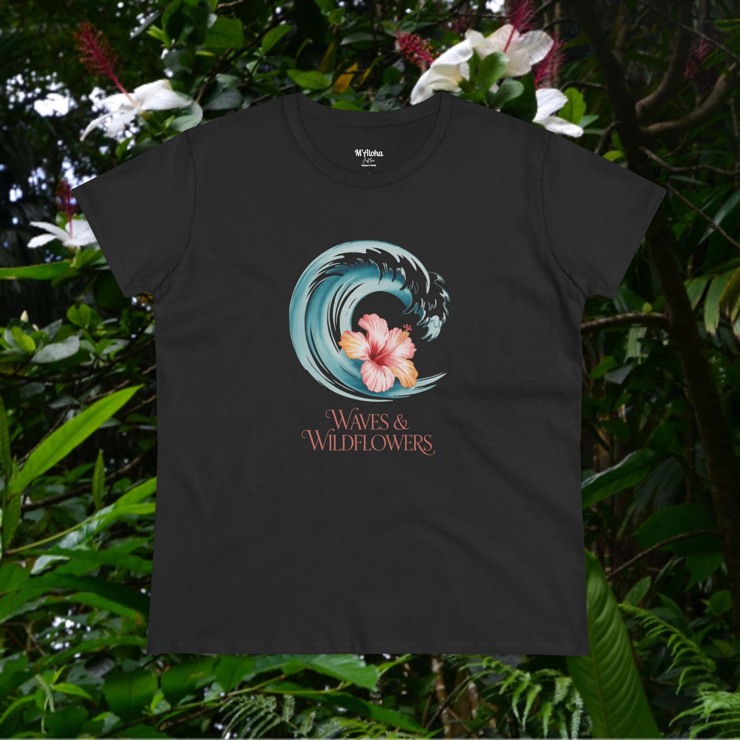 Waves & Wildflowers Women's Tee