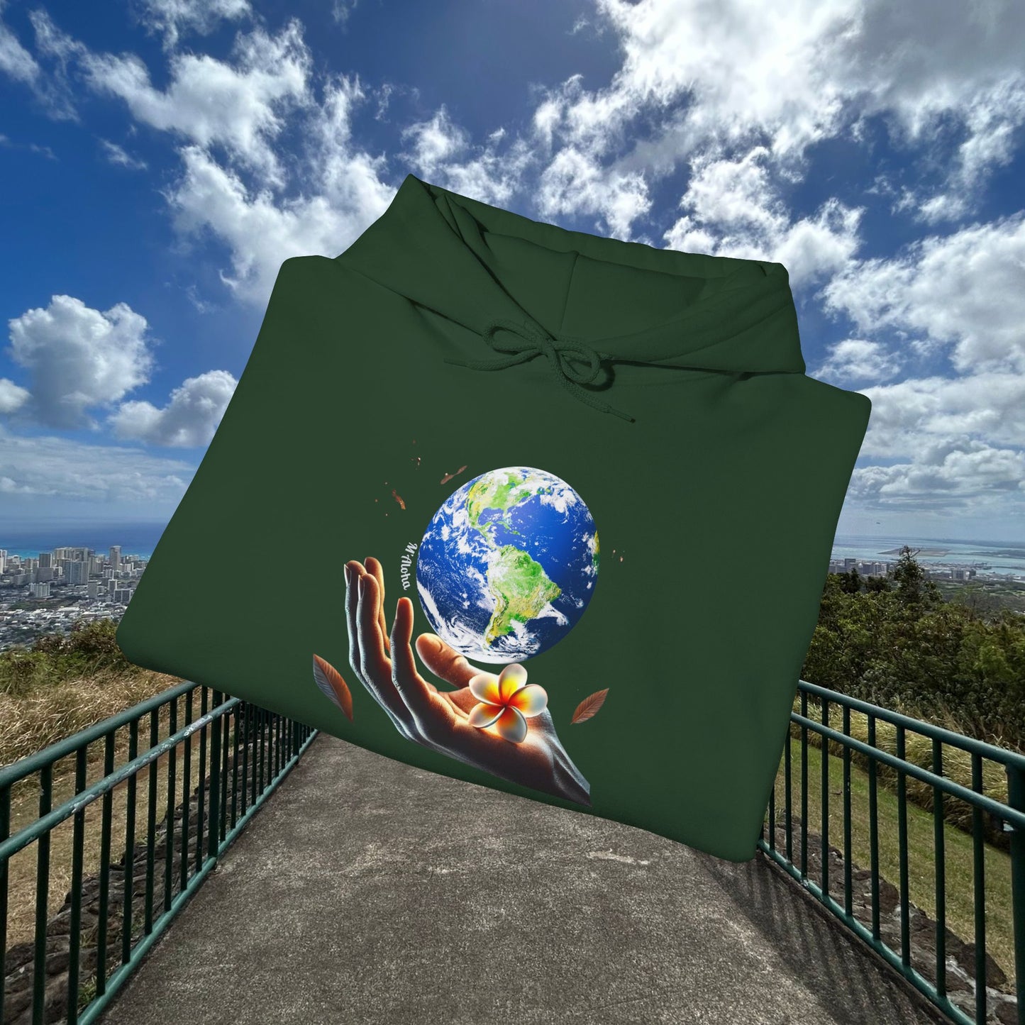 M'Aloha Earth - Floating World Hoodie