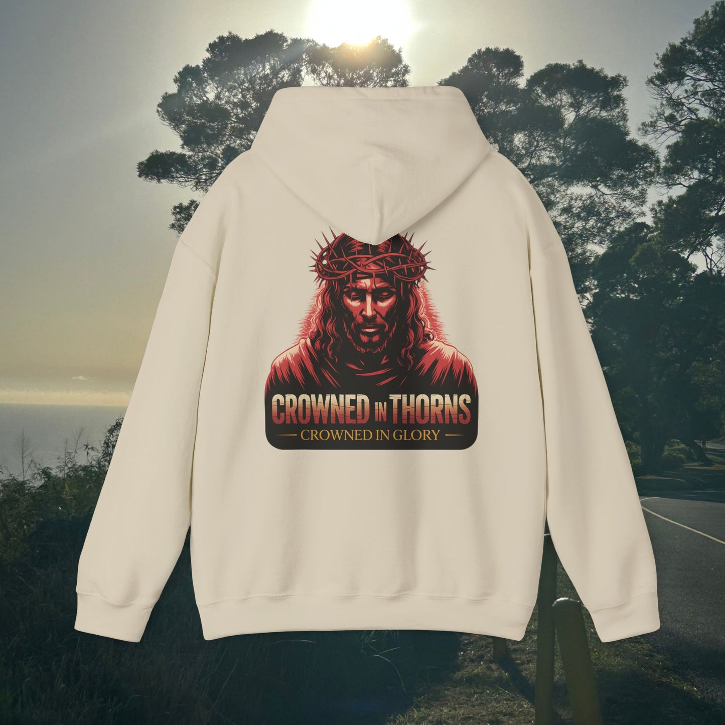 Crowned in Thorns- Unisex Hoodie