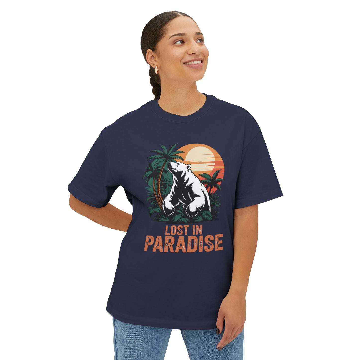 Lost in Paradise Part II Unisex Oversize Tee