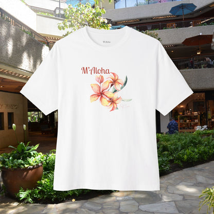 Cozy Flower Oversize Woman T-Shirt