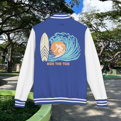 M'Aloha Surfer Letterman Jacket