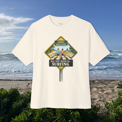 All you need is surfing -  Unisex Oversize Tee