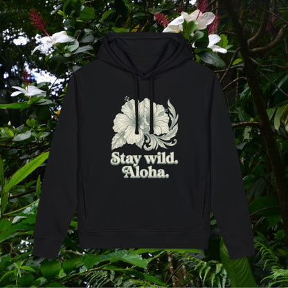 Stay wild - Organic Side Pocket Hoodie