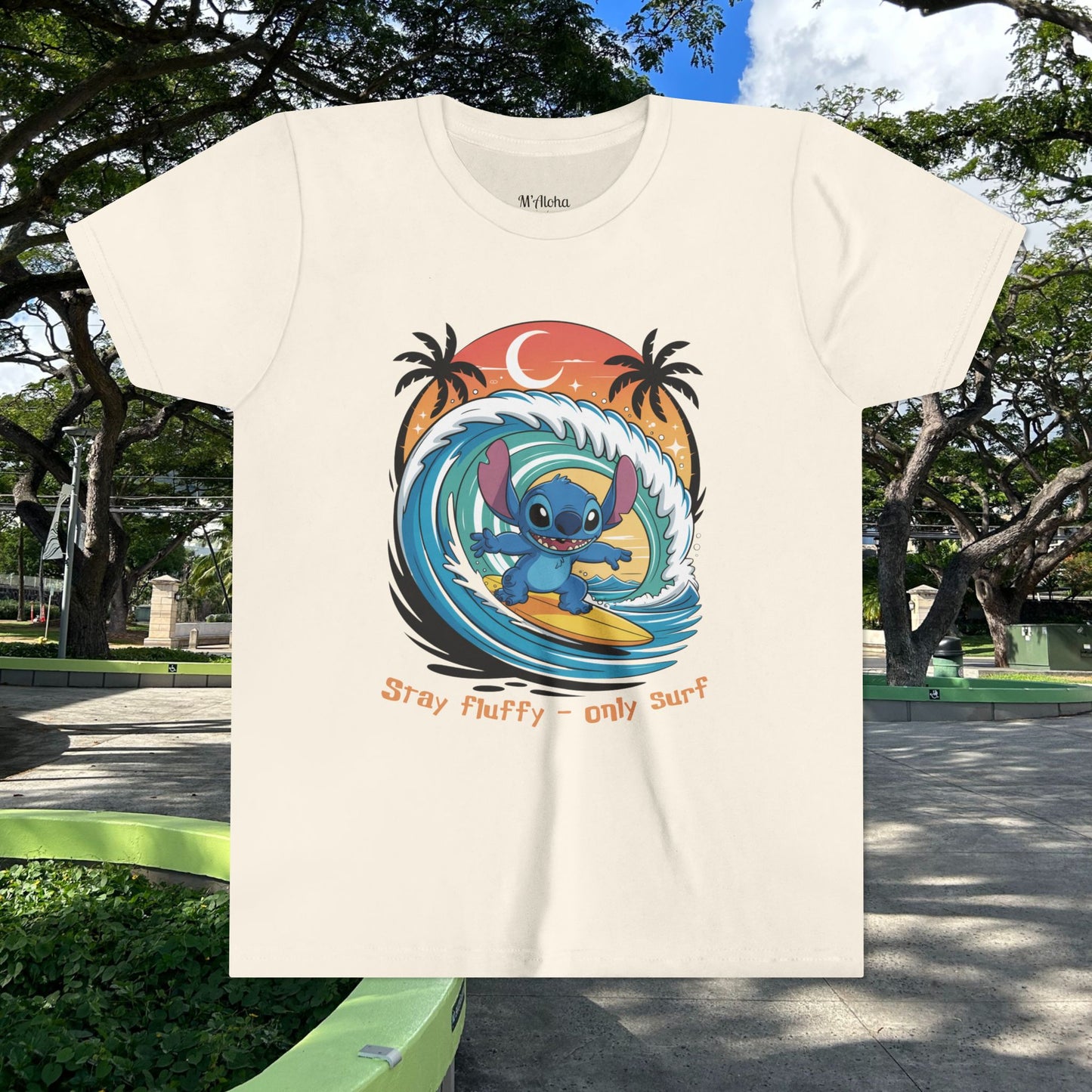 Stay fluffy - only surf - Youth Tee