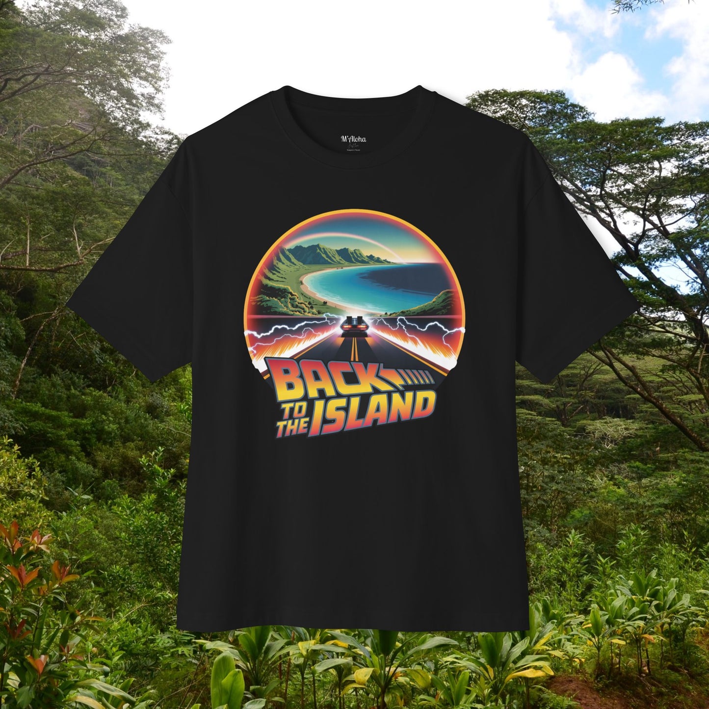 Back to the Island - Unisex Oversized Tee
