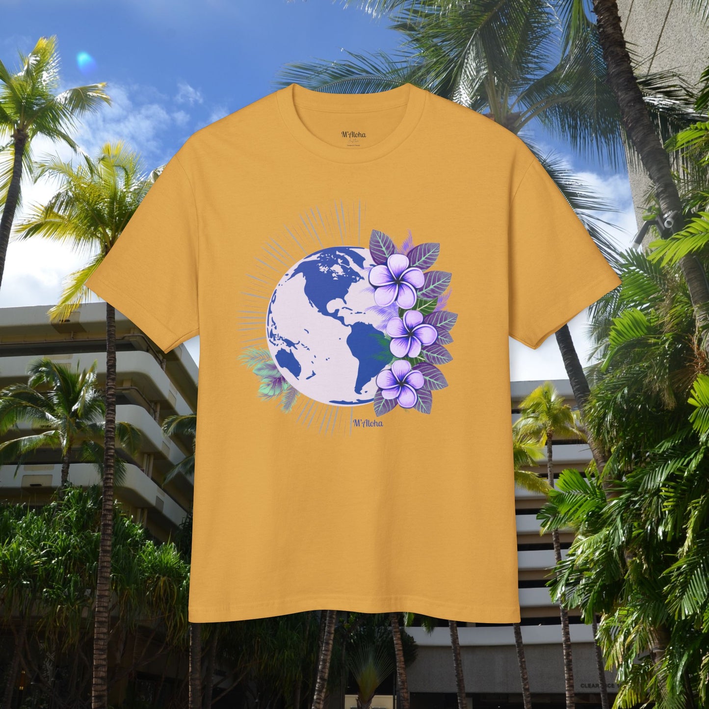 M'Aloha blue Earth Unisex-T-Shirt