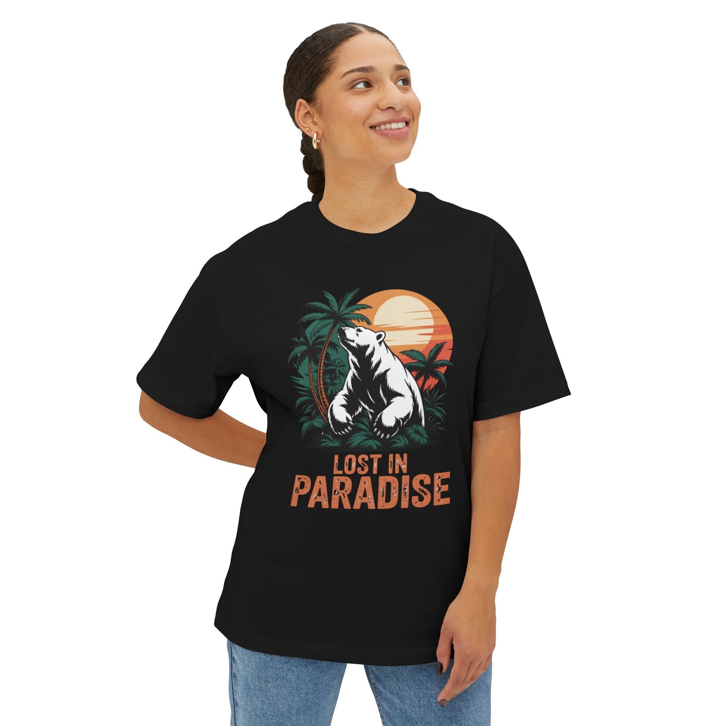 Lost in Paradise Part II Unisex Oversize Tee