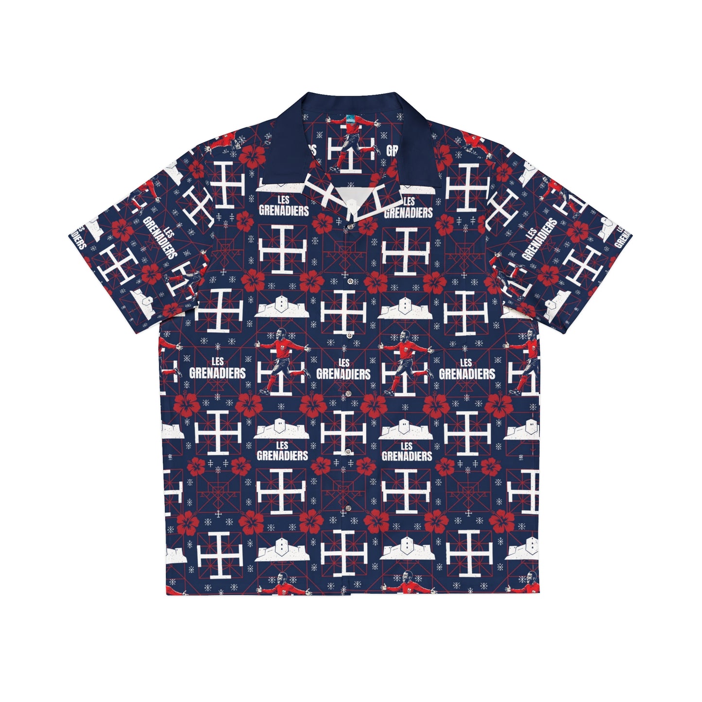 Hawaiian Worldcup Shirt Haiti