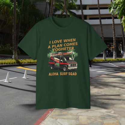Aloha Surf Sqad  - Unisex Tee