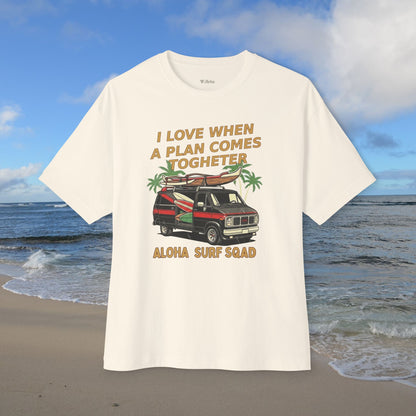 Aloha Surf Sqad -  Unisex Oversize Tee