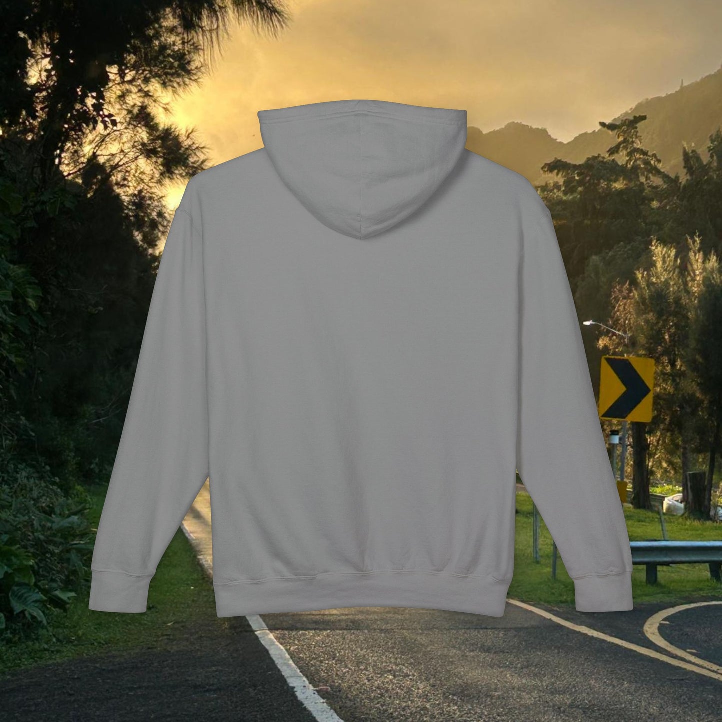 M'Aloha red Earth Lightweight Hooded Sweatshirt