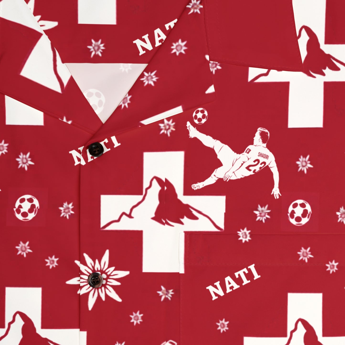 Hawaiian Worldcup Shirt Switzerland
