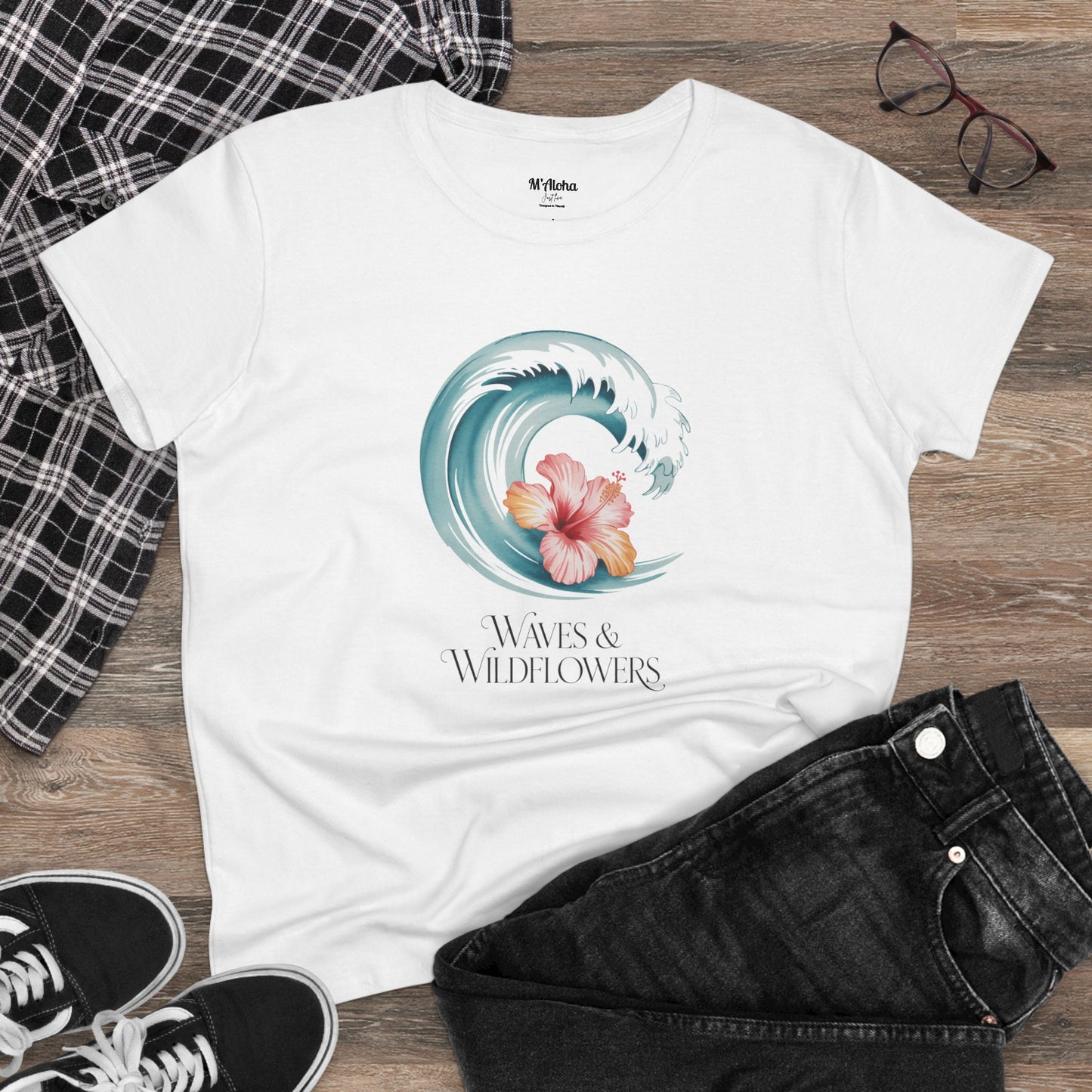 Waves & Wildflowers Women's Tee